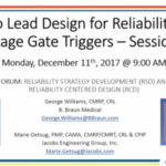 Title Slide - How to Lead DfR with Stage Gate Triggers