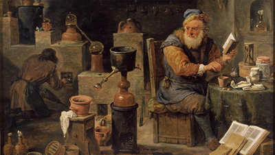 Painting - The Alchemist by David Teniers the Younger