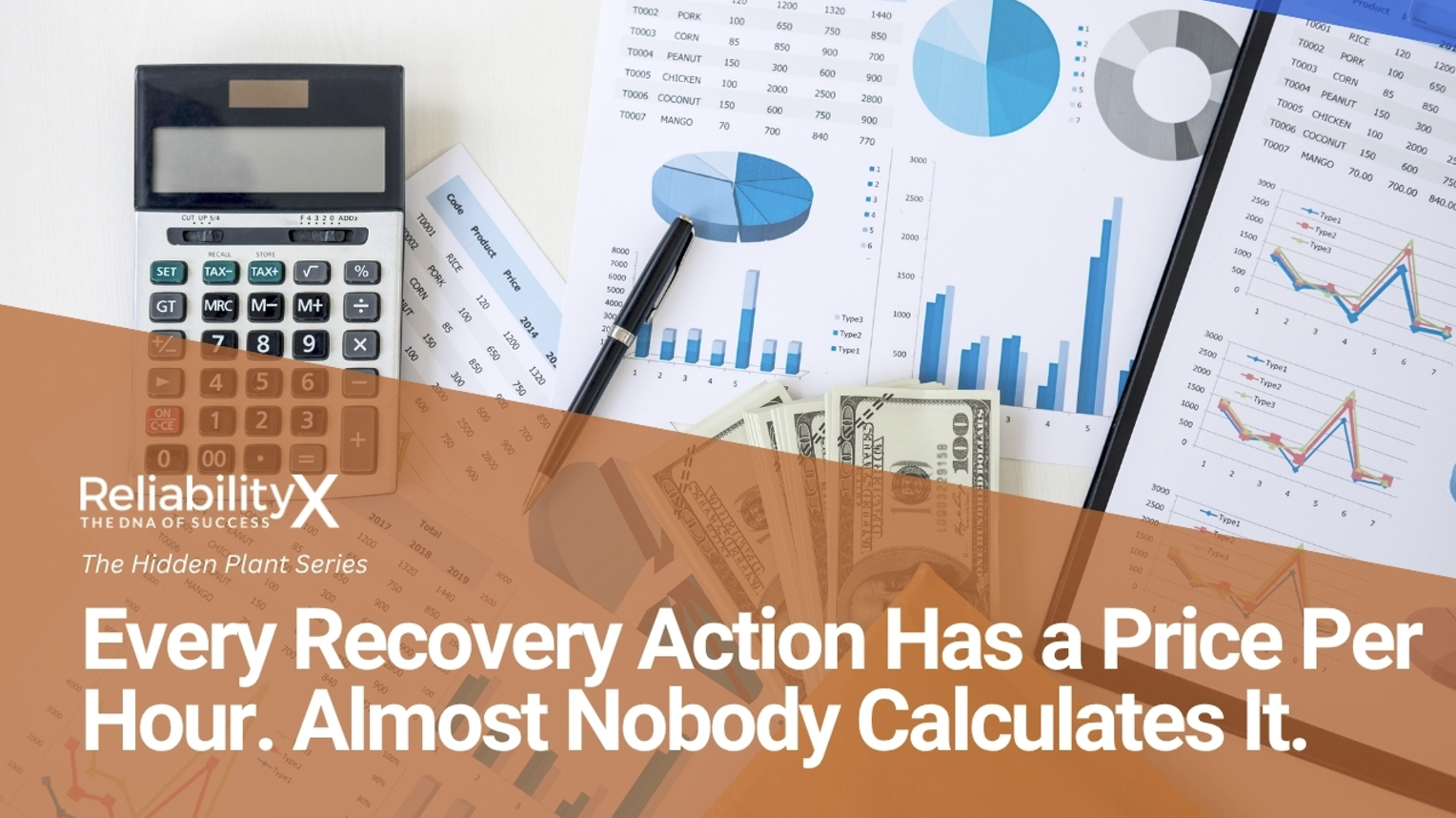 Every Recovery Action Has a Price Per Hour. Almost Nobody Calculates It. 