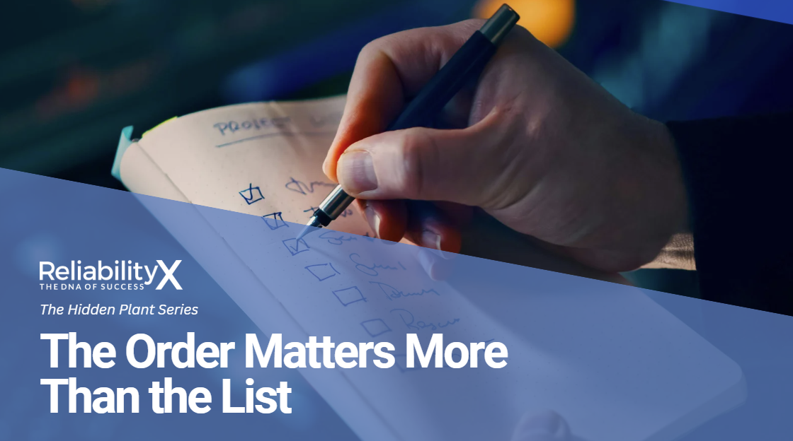 The Order Matters More Than the List 