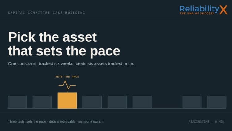 Pick One Asset. Just One. 