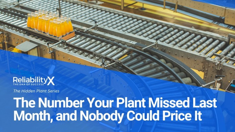 The Number Your Plant Missed Last Month, and Nobody Could Price It 